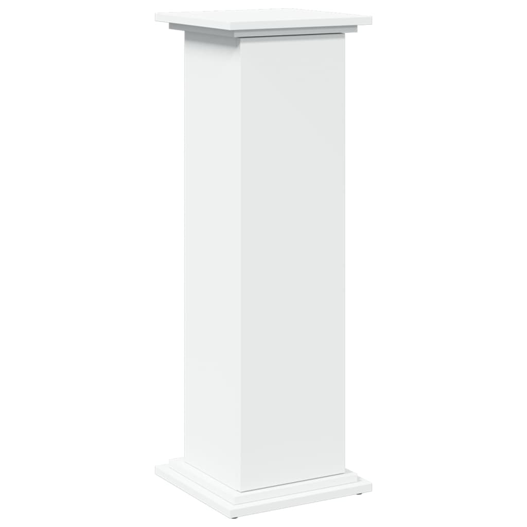 Vidaxx socle avec espace de rangement 31x30x90 cm bois fini blanc
