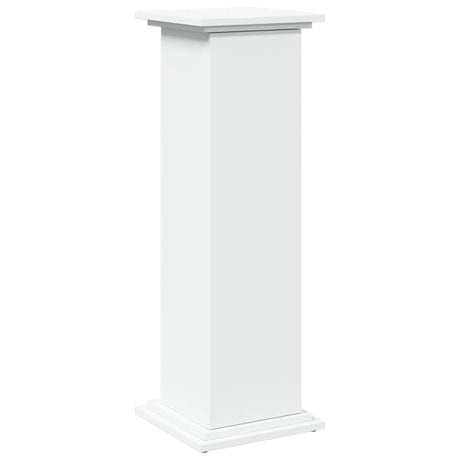 Vidaxx socle avec espace de rangement 31x30x90 cm bois fini blanc