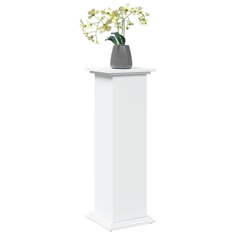 Vidaxx socle avec espace de rangement 31x30x90 cm bois fini blanc