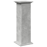 Vidaxx socle avec espace de rangement 31x30x90 cm bois d'ingénierie béton gris