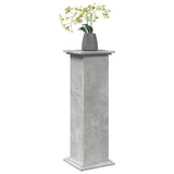 Vidaxx socle avec espace de rangement 31x30x90 cm bois d'ingénierie béton gris