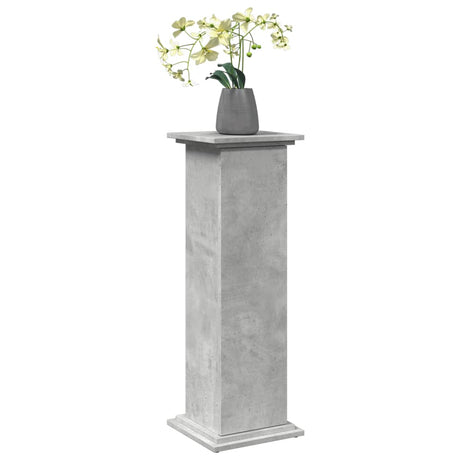 Vidaxx socle avec espace de rangement 31x30x90 cm bois d'ingénierie béton gris