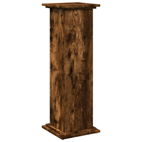 Plinthe Vidaxx avec espace de rangement 31x30x90 cm bois traité, chêne fumé