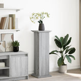 VidaXL Base with storage space 31x30x90 cm Properted Wood Gray Sonoma