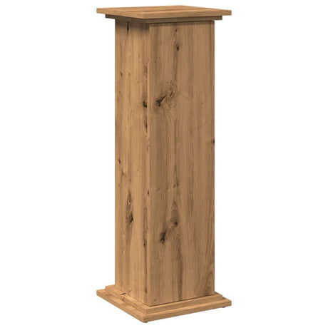 VidaXL Piédestal avec espace de rangement 31x30x90 cm bois, couleur chêne artisanal