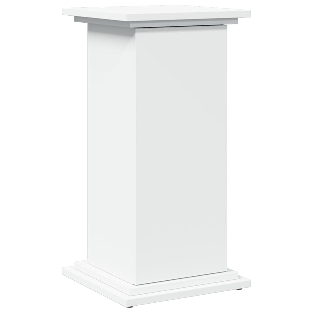 Vidaxx socle avec espace de rangement 31x30x60 cm bois fini blanc