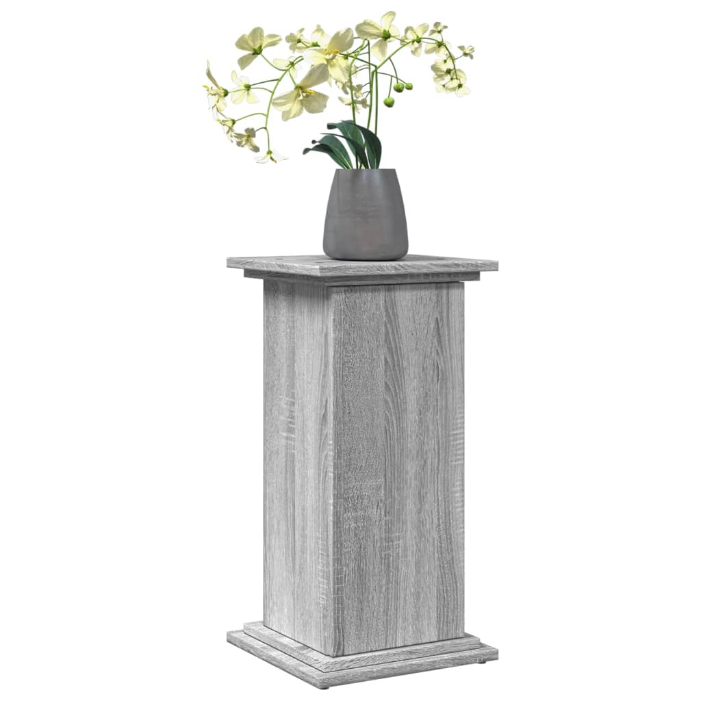 Vidaxx socle avec espace de rangement 31x30x60 cm bois fini gris sonoma