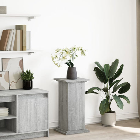Vidaxx socle avec espace de rangement 31x30x60 cm bois fini gris sonoma