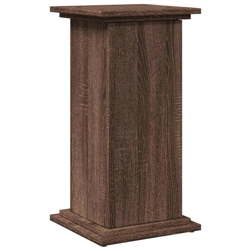 Vidaxx socle avec espace de rangement 31x30x60 cm bois fini chêne brun