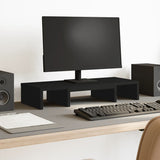Vidaxx support pour moniteur réglable 60x24x10,5 cm bois traité noir