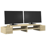 Monitor vidaxl Stand Stand STAUME 100X27X15 CM Wood Sonoma Oak