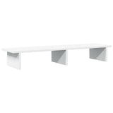 Vidaxx support pour moniteur 100x27x15 cm bois d'ingénierie blanc