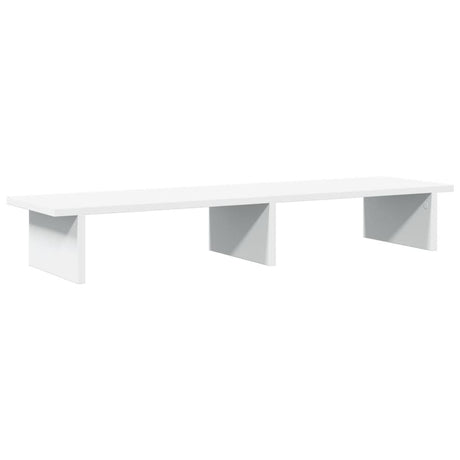 Vidaxx support pour moniteur 100x27x15 cm bois d'ingénierie blanc