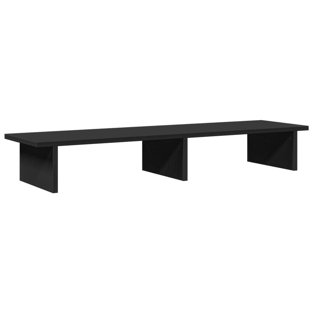 Vidaxx support pour moniteur 100x27x15 cm bois traité noir