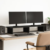 Vidaxx support pour moniteur 100x27x15 cm bois traité noir