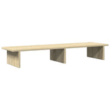 Vidaxxl support pour écran 100x27x15 cm en dérivé du bois couleur chêne sonoma