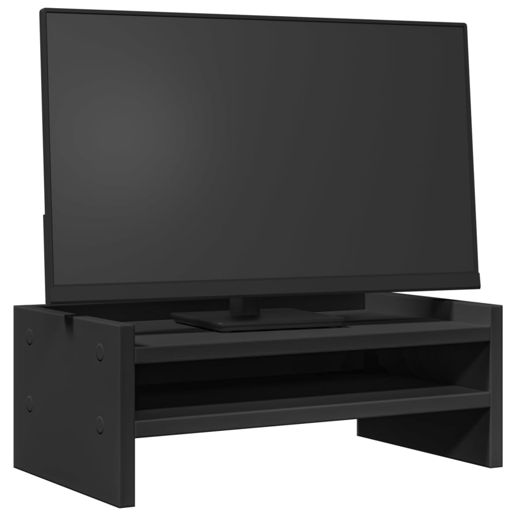 Vidaxx support pour moniteur 42x24x16 cm bois traité noir