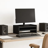 Vidaxx support pour moniteur 42x24x16 cm bois traité noir