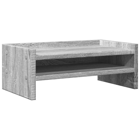 Vidaxx support pour moniteur 42x24x16 cm bois d'ingénierie chêne sonoma gris