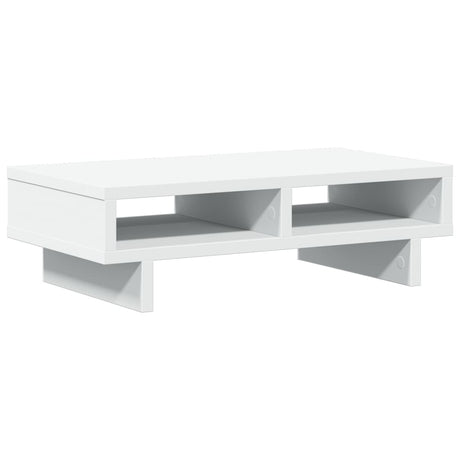 Vidaxx support pour moniteur 50x27x15 cm bois d'ingénierie blanc