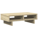 Vidaxxl support pour écran 50x27x15 cm en dérivé du bois couleur chêne sonoma