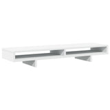 Vidaxx support pour moniteur 100x27x15 cm bois d'ingénierie blanc