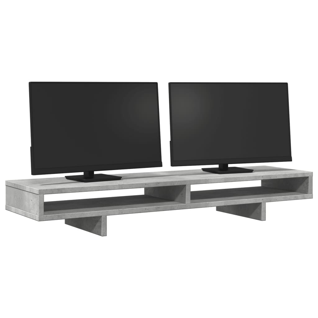 Vidaxl Monitor Standard 100x27x15 cm verarbeiteter Holzbetonpreis