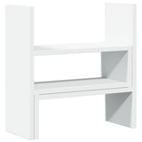 Vidaxx organisateur de bureau 40x17x41 cm bois d'ingénierie blanc
