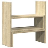 Vidaxx organiseur de bureau 40x17x41 cm en dérivé du bois couleur chêne sonoma
