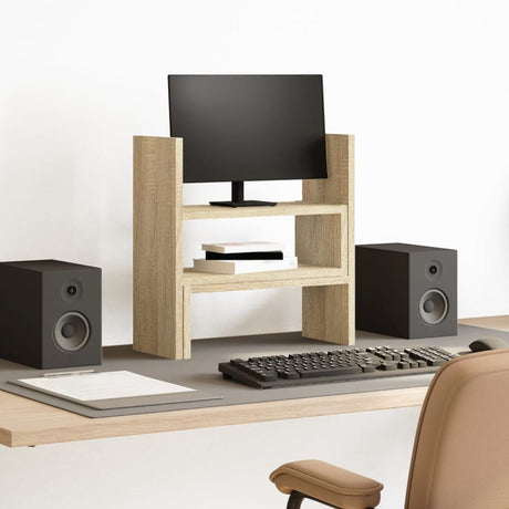 Vidaxx organiseur de bureau 40x17x41 cm en dérivé du bois couleur chêne sonoma
