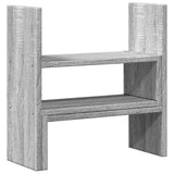 Vidaxx organiseur de bureau 40x17x41 cm bois d'ingénierie chêne sonoma gris
