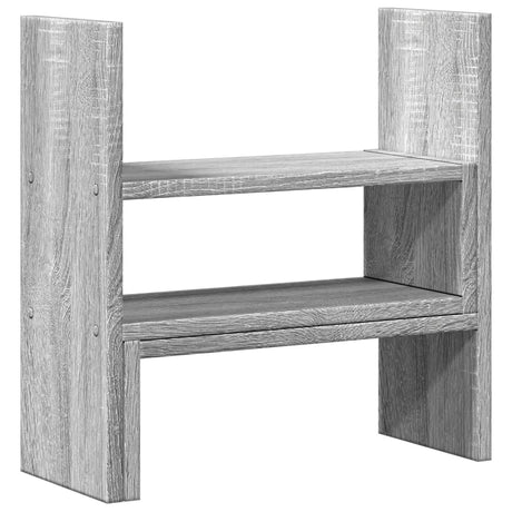 Vidaxx organiseur de bureau 40x17x41 cm bois d'ingénierie chêne sonoma gris