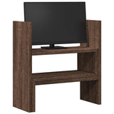 Vidaxx organisateur de bureau 40x17x41 cm bois fini chêne brun