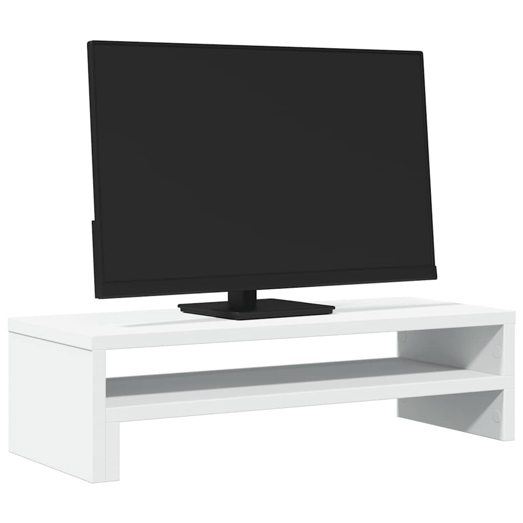 Vidaxx support pour moniteur 54x22x15 cm bois d'ingénierie blanc