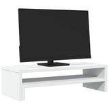 Vidaxx support pour moniteur 54x22x15 cm bois d'ingénierie blanc