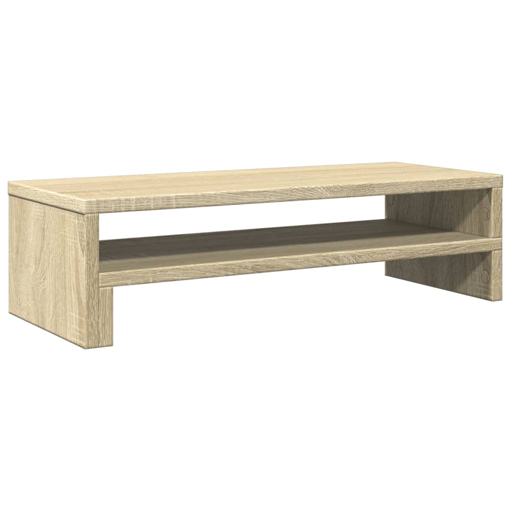 Vidaxxl support pour écran 54x22x15 cm en dérivé du bois couleur chêne sonoma