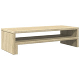 Vidaxxl support pour écran 54x22x15 cm en dérivé du bois couleur chêne sonoma