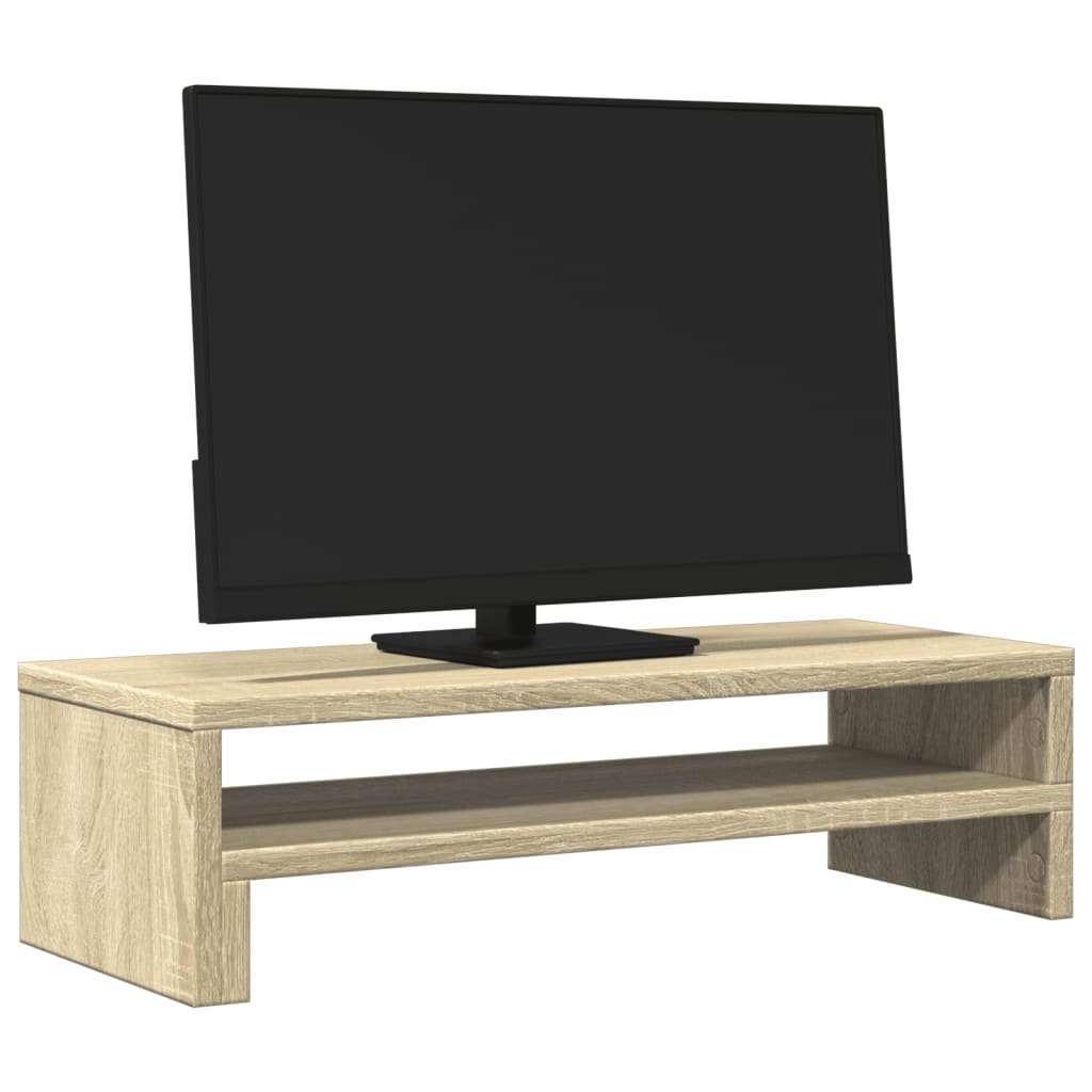 Vidaxl Monitor Standard 54x22x15 cm przetworzone drewno sonoma dębowe kolorowe