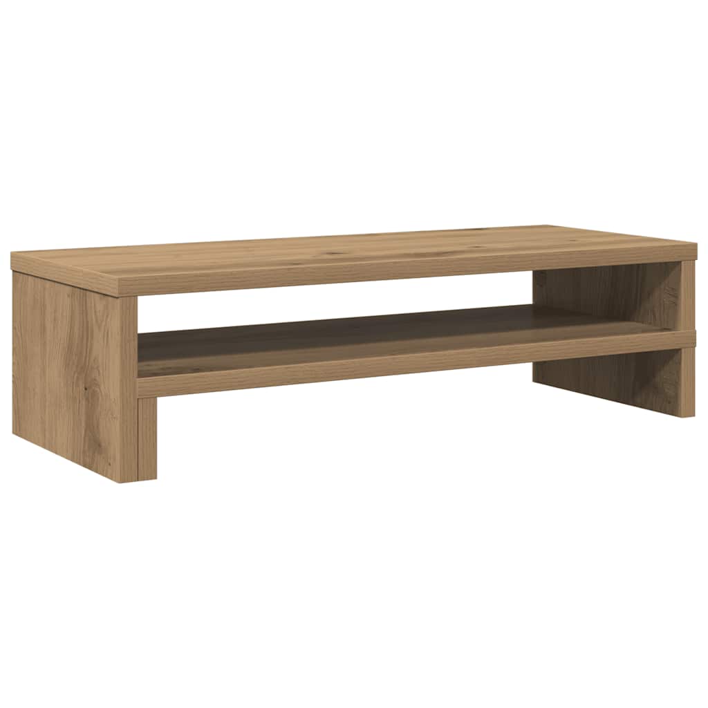 VidaXL Support pour moniteur 54x22x15 cm bois travaillé, couleur chêne artisanal