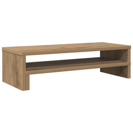 VidaXL Support pour moniteur 54x22x15 cm bois travaillé, couleur chêne artisanal