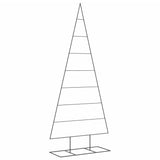 VidaXL décoration de Noël sapin de Noël 210 cm métal noir