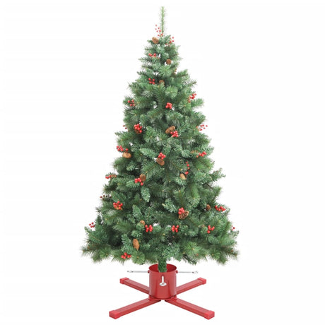Vidaxx support pour sapin de Noël 61x61x15,5 cm rouge