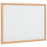 Vidaxl magnetisch whiteboard met massief grenenhouten frame 40x30 cm