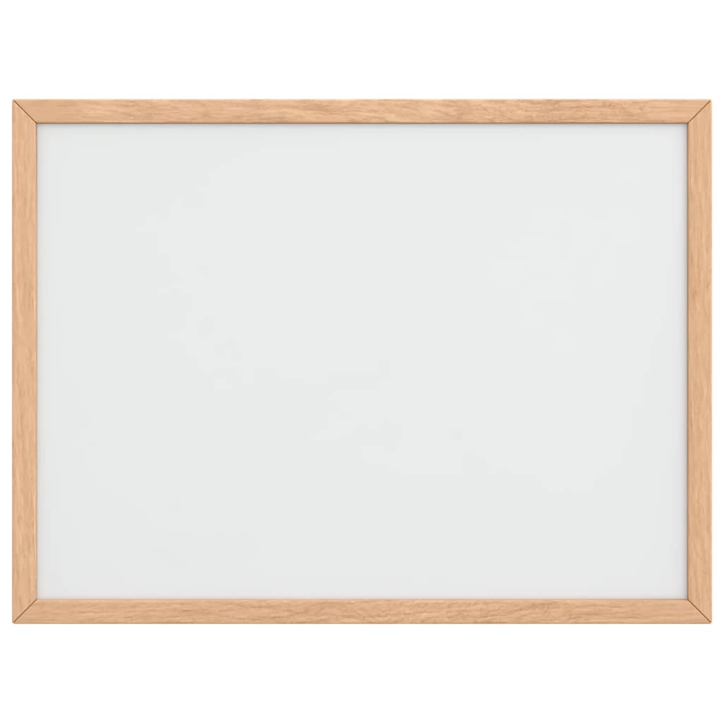 Vidaxl magnetisch whiteboard met massief grenenhouten frame 40x30 cm