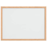 Vidaxl magnetisch whiteboard met massief grenenhouten frame 40x30 cm