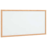 Vidaxl magnetisch whiteboard met massief grenenhouten frame 60x30 cm