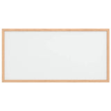 Vidaxl magnetisch whiteboard met massief grenenhouten frame 60x30 cm