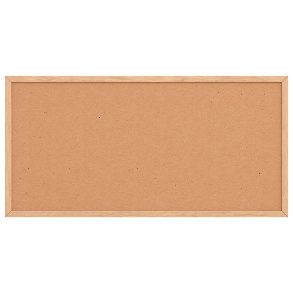Vidaxl kurkbord met massief grenenhouten frame 60x30 cm