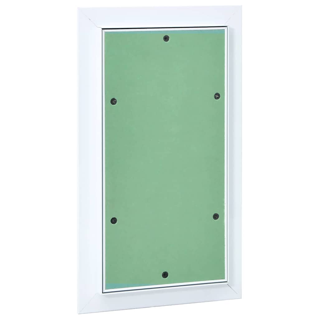 Vidaxl toegangs paneel groen en zilver 20 x 35 cm
