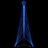 Vidaxxl Sapin de Noël LED 525 LED 302 cm bleu